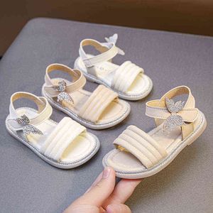 Enfants Mode Cristal Arc Chaussures De Plage Pour Enfants Bébé Filles Sandales Pour Petite Fille Chaussures D'été Nouveau 2022 1 2 3 4 5 6 Ans G220523