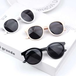 Kids Fashion Square Children Sunglasses Boy Girl Stijlvolle bril Baby Student Liepgril Party Ryewear UV400 L2405