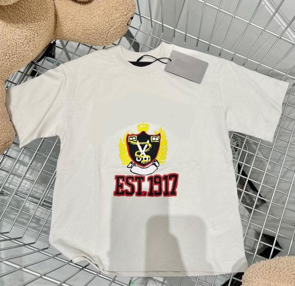 Enfants T-shirts D'été T-shirts Tops Bébé Garçons Filles Lettres Imprimé T-shirts Mode Respirant Enfants Vêtements 10 Styles