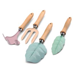 Gardening Toolset voor kinderen, mini -schepharkvork, peuter tuinierengereedschap voor kinderen Beste buitenspeelgoed Gift voor jongensmeisjes 347