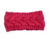 Enfants Bandeau à cheveux Crochet Crochet Turban Turban Baby Twist Hiver Heavy Sports Heavraf Elastic Hair Bande Bonnet Bonnet Cap Accessoires de cheveux D6872