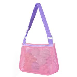 Bolsa de playa de alta calidad para niños, bolsa de asas de colores combinados, bolsa de viaje para natación, bolsa de aseo portátil