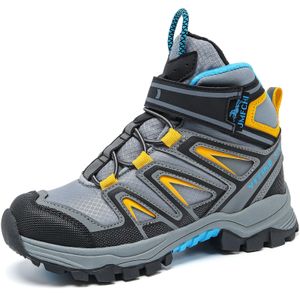 Niños Botas de excursión para niños Niños al aire libre Tresping Sneaker Cómoda zapatilla de nieve Boot de bota Hebilla de acero 240429