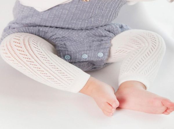 Niños agujeros apretados niña hueco de crochet leggings niños pequeños medias de algodón de algodón de algodón de verano medias de baile fondos R226444524009