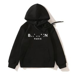 Sudaderas con capucha para niños Sudaderas para bebés de lujo Diseñadores 100% algodón Niños Niñas Impresión Manga larga Niños Outwear Suéteres para niños esskids CXD2310241