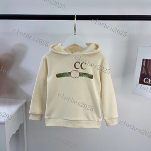 Kinderen Hoodies Sweater Meisjes Jongen Mode Pullover Designer Letter Print Sweatshirts Winter Hooded Sweaters Baby Kind Casual Tops luxe designer merk