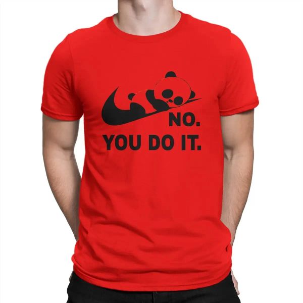Kids Hot Sale Unique 3D Prited T-shirt Panda Casual Non Not You Do It T-shirt NOUVERT