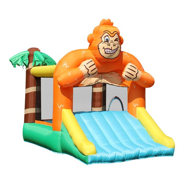 Château gonflable pour enfants, toboggan gonflable, équipement de jeu extérieur pour enfants, maison de rebond, maison de jeu intérieure, jouets, cadeaux, conception de singe