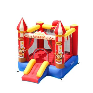 Castillo inflable para niños, casa de rebote pequeña, gorila interior, parque Moonwalk, juguetes, casa de juegos para niños, juego al aire libre, divertido regalo de cumpleaños, fiesta en el patio trasero, saltador de circo