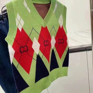 Kinderjas Vest Kinderen Waistcoat jongens meisjes mouwloze warme wintertop uit het letters met letters groen maat 100-150 cm