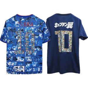 Kinderen Japan Cartoon lettertype kind aanpassen Jersey TSUBASA heren T-shirt 220619