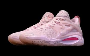 Kids Kd 15 Tante Pearl Basketbalschoenen 2023 Hoge kwaliteit Heren Dames Roze Foam Sneakers Sportschoenen met doos