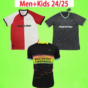 Tadic 24 25 Eindhovens Soccer Jerseys 2024 2025 Fabio PSVS Men de football Shirts Kid