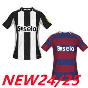 Kits Kit 2024 Jerseys de fútbol Newcaslte Bruno G. Joelinton Fútbol 24 25 camisas Años Isak Nufc Uniteds Maximin Wilson Size S-XXL