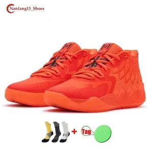 Kids Lamelo Ball MB.01 MB.02 RICK MORTY RUNAGNE CHAUSSIONS École de basket-ball Chaussures reine City For Sport Sport Shoe Trainner Sneakers