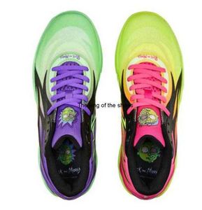 Kids Lamelo Ball MB01 MB02 Rick Morty Schoenen Heren School School Basketbalschoenen te koop Sportschoen Trainer Sneakers US4-US12