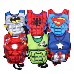 Kids Life Jacket Floating Vest Boy Swimsuit Sunscreen Floating Power Swimming Pool Accessories Ring For Drifting Boating