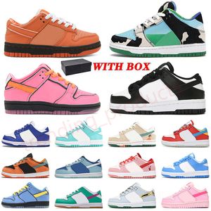 Kinderen traviss scottss lage schoenen met doos jongens sport meisjes jongen baby sneakers designer trainers basketbal basisschool dhgate schoen zwart kind jeugd peuter zuigelingen