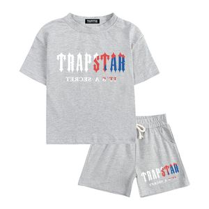 Camisetas de lujo para niños Diseñadores Trapstar Biños para niñas Conjuntos de ropa de manga corta para bebés