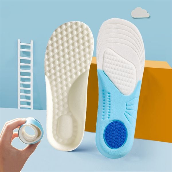 Semelles orthopédiques en mousse à mémoire de forme pour enfants pour chaussures de sport de confort pour enfants Semelles pour fasciite plantaire Inserts de soutien de la voûte plantaire 220713