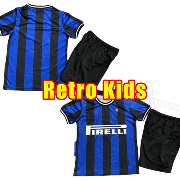 Enfants MILITO SNEIJDER ZANETTI Maillots de football rétro Eto'o Football Djorkaeff Baggio ADRIANO MILAN nter BATISTUTA Zamorano MILITO inter 2009 2010 09 10 Enfant