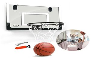 Kids Mini Basket Ball Board Set Children Hanging Basketball Hoop Door Hoor Mur Mouted S Sport Trainer Toy Gift9806095