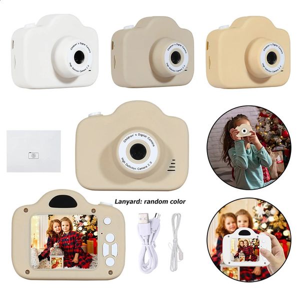 Mini caméra portable pour enfants, vidéo numérique, jouets éducatifs pour enfants, cadeaux d'anniversaire et de vacances, 240131