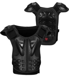 Kids Motorcycle Armor Veste Veste Motocross Moto Vest de l'arrière-poitrine Protecteur Offroad Dirt Bike Skateboard Protection Gear2719556