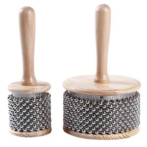 Enfants jouet Musical en bois Cabasa Percussion bande étudiant enfants enfant Instrument main Shaker cadeau 240117