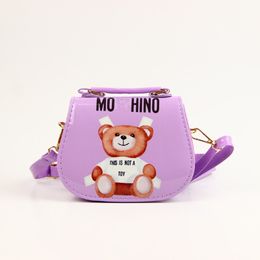 Kids New Fashion Princess Handbags Baby Girl Designer Gift Sac Enfants Enfants mignons Little Bear Sacs Bh237