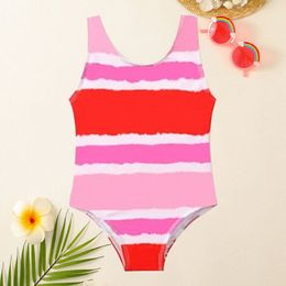 Niños Une piezas Swimwears Diseñador de niñas Swimsuits para niños Bikini Bikini Carta de lujo de verano Impreso Piscina de playa Suits Bathing Suits Youth Baby M0ld#