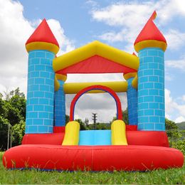 Kinderen buitenspelen set opblaasbaar jumping bouncy kasteel en glijballen ball pit outdoor indoor bounce house voor kid toddlers kinderen speelgoed ons uitsmijter spelen leuk verjaardag cadeau
