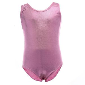 Niños Rosa Leotardo Lycra Spandex Sin mangas Niñas Azul Gimnasia Ropa de baile Niño Bebé Danza Negro Leotardos Disfraces 198m