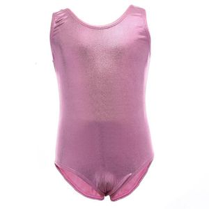 Kids Roze Turnpakje Lycra Spandex Mouwloze Meisjes Blauw Gymnastiek Dancewear Peuter Baby Dance Zwarte Maillots Costumes2395