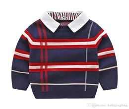 Enfants pull pull chemise automne hiver marque pull manteau veste pour bébé bébé garçon pulls 2 3 4 5 6 7 ans garçons vêtements6192220