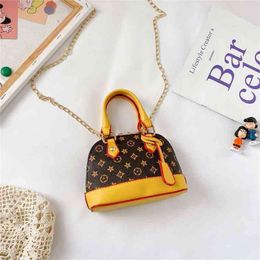 Monedero para niños bolsos mini tote Bolsos de mensajero de un hombro Otoño e invierno bolso de concha para niña modelo bolso para niños moda G3XK8 mini bolsos para niños