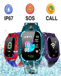 Kids Q19 Smart Watch Wateproof LBS Positionnement Lacation SOS CAMERIE CAMERIE Baby Smart Watch Voice Chat Smartwatch avec carte SIM pour SmartP3079037