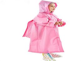 Imperméable pour enfants EVA imperméables sans goût cartable pratique manteau de pluie pour enfants295c4344492