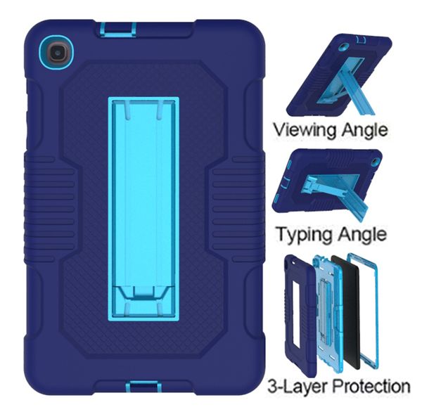 Kids Robot Kickstand Tablet PC Cases pour Samsung Galaxy Tab A 8.4 T307 8 T290 T295 Heavy Duty Hybrid Robuste Protect Cover Mix Couleurs