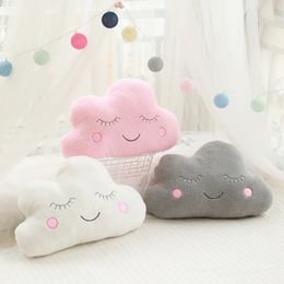 Coussin de canapé décoratif pour chambre d'enfants, oreillers décoratifs pour bébé, dormeur en peluche, jouet en peluche, oreiller de couchage, 240127