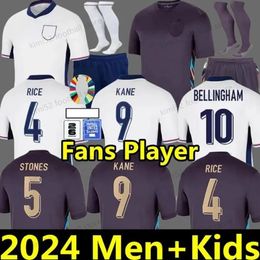 2024 25 camiseta de fútbol KANE STERLING RASHFORD GREALISH MONTE FODEN SAKA 23 24 Inglaterra camiseta de fútbol hombres niños kit uniformes ALEXANDER-ARNOLD BELLINGHAM FAM