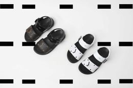 Kids Sandals Baby Slippers Kinderschoenen Klassieke brief Afdrukken Summer Box Packaging Children's Size 26-35