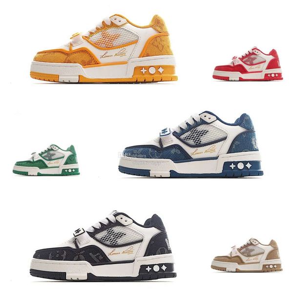 Chaussures pour enfants 2023 Sneakers de créateurs chauds printemps automne enfants chaussures garçons filles sports respirants gamin bébé jeune entraîne entraîne des tout-petits 42