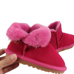 Kids Shoes Australia Classic Mini Boots Girls Middle Snow Boot Childre