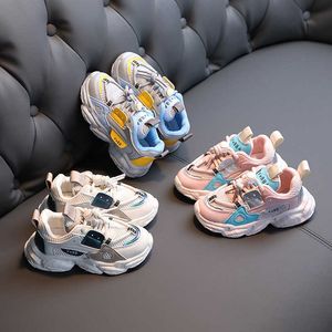 Zapatos para niños, zapatos deportivos de otoño para niños, zapatillas de correr informales de malla para niños, zapatos cómodos para caminar para bebés SYY218 G1025