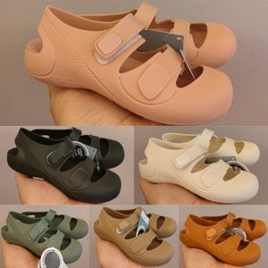 Enfants Chaussures Plage Toe Sandales Classique Espagne Marque En Plein Air D'été Enfants Pantoufles Flip Flop Casual Toddler Enfant Sandale Garçons Filles Jeunesse Bout Fermé Chaussures Diapositives