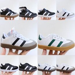 Zapatos para niños Casual Ssambas Running Boys Zapatillas de deporte Niños Jóvenes Big Kid Zapato Niños pequeños Preshcool Runner Entrenadores Goma Negro Blanco Chicas Sn E5zr #