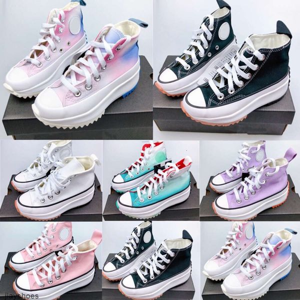 Zapatos para niños Classic Run Star Hike Girls Canvas Running Designer Baby Youth Baby Youth Breathable Blanco Niño Niño Tresping Casual Sneakers