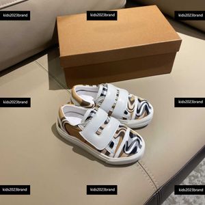 Kinderschoenen modeontwerper Casual schoen kaki kind sneakers babyschoenen nieuwe producten doos verpakking kindergrootte 26-35