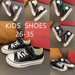 Kinderschoenen High Low Low 1970s Canvas All Stars Running Shoe Girls Boys 1970 Red Black Children Optical Casual Sneakers Chuck Toddler Youth Sports Canva Outdoor Trainers